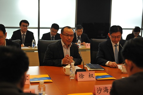 市委常委、统战部部长沙海林莅临中心考察_上海股权托管交易中心