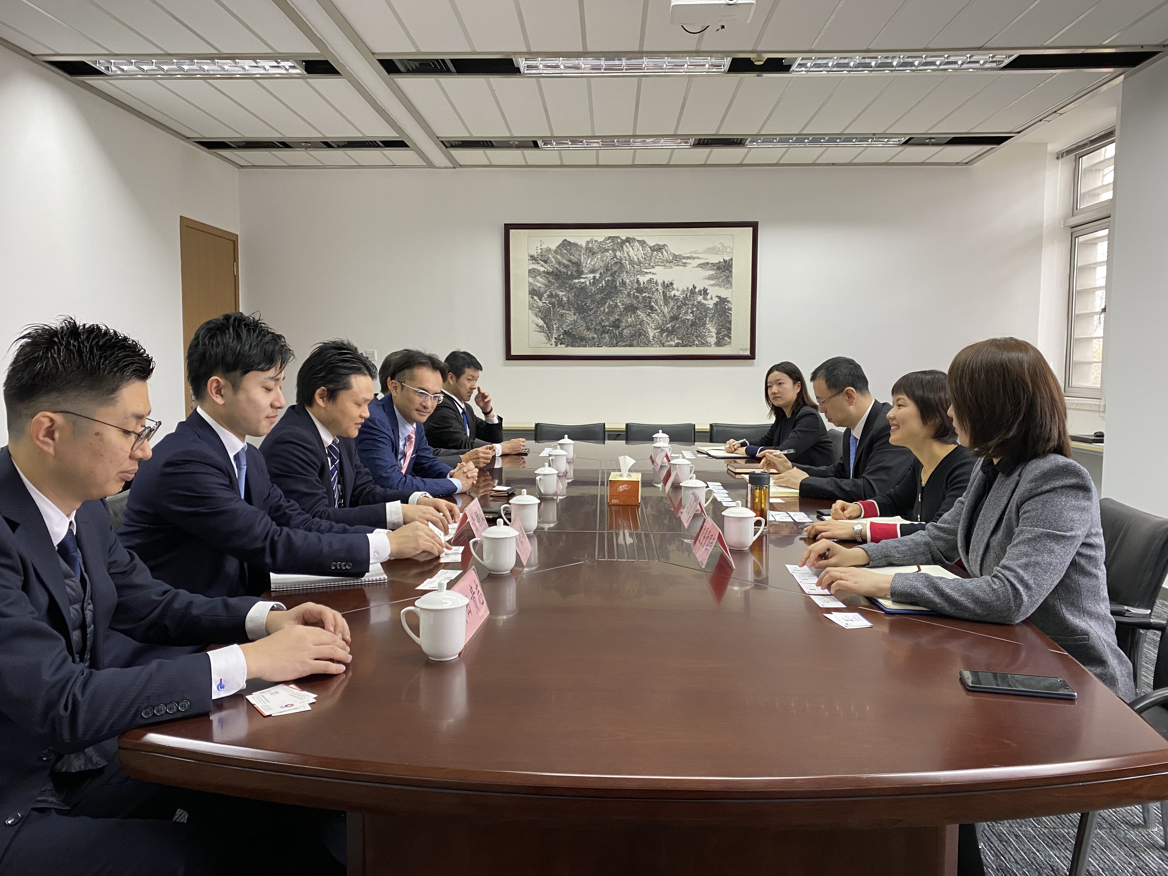 日本名南株式会社来访，推动中日金融合作_上海股权托管交易中心