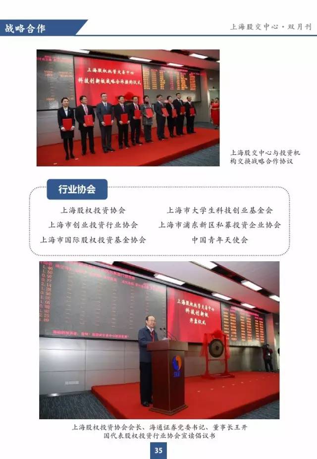 上海股交中心2016.1月号（总第十五期） · 战略合作_上海股权托管交易中心